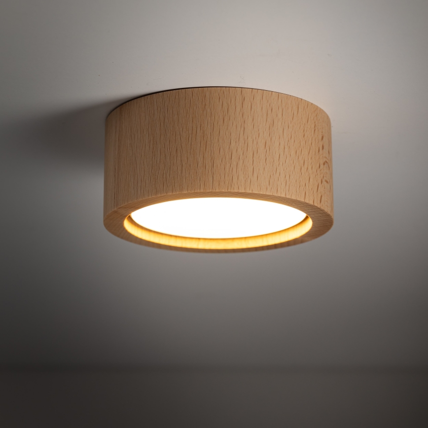 Spotlampe EVE 1xGX53/11W/230V bøg