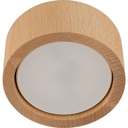 Spotlampe EVE 1xGX53/11W/230V bøg