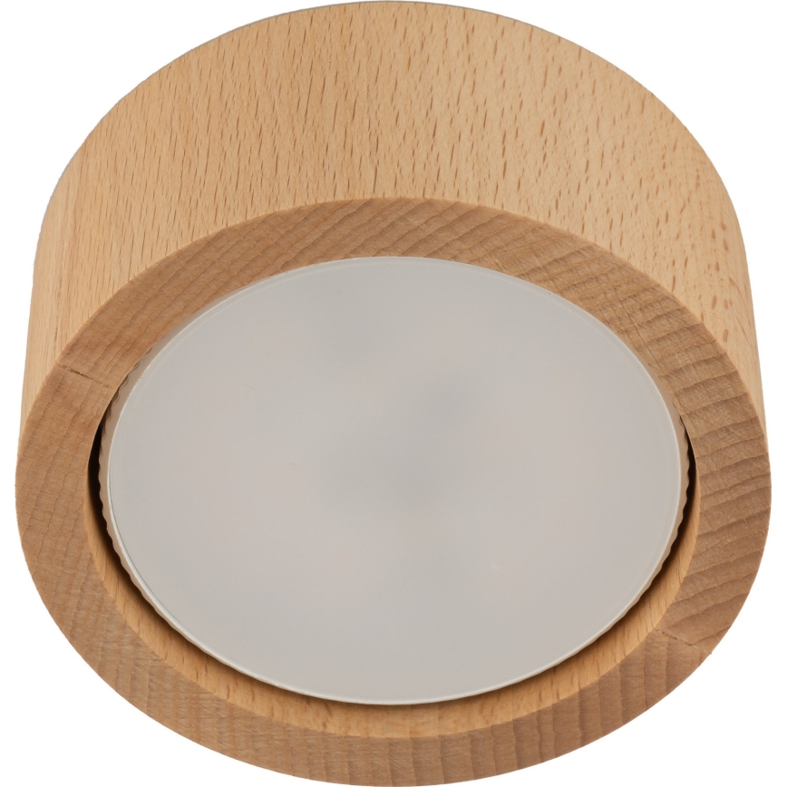Spotlampe EVE 1xGX53/11W/230V bøg
