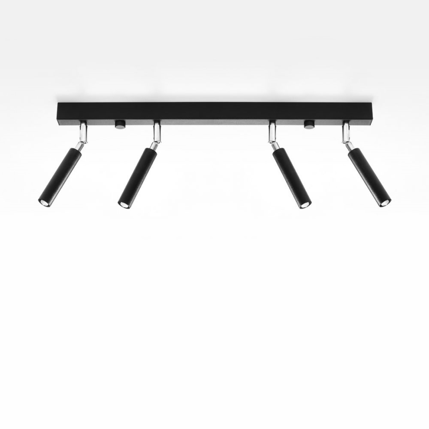 Spotlampe EYETECH 4xG9/12W/230V sort