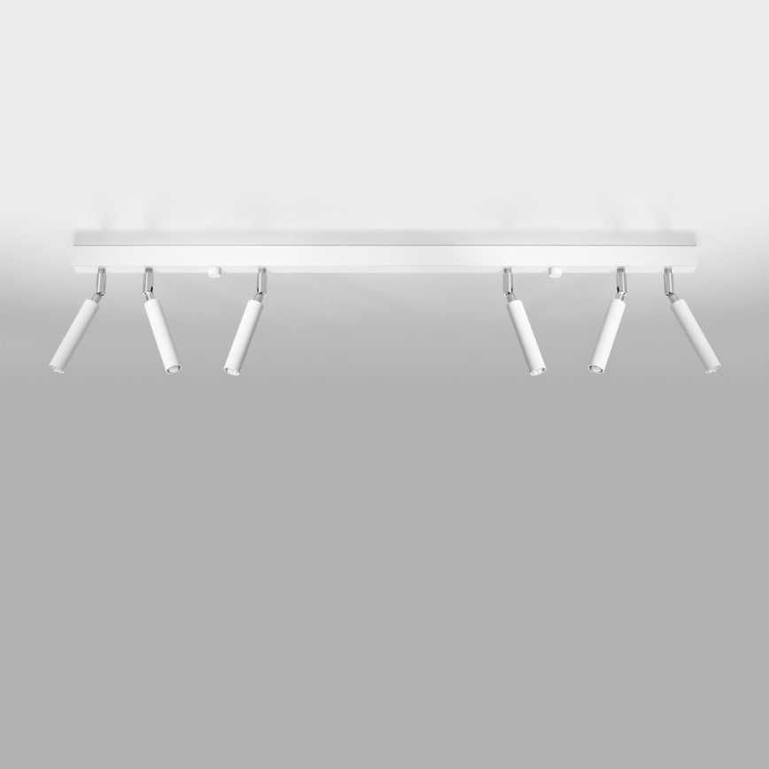 Spotlampe EYETECH 6xG9/12W/230V hvid