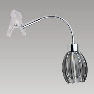 Spotlampe EZZO 1xG9/33W/230V røget