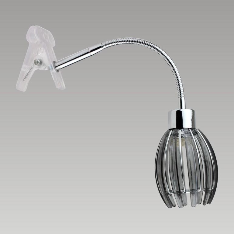 Spotlampe EZZO 1xG9/33W/230V røget