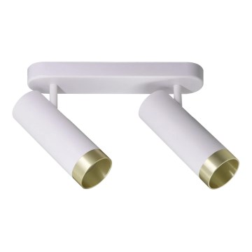 Spotlampe FADO 2xGU10/10W/230V hvid