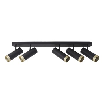 Spotlampe FADO 5xGU10/10W/230V sort