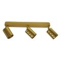 Spotlampe FAMA 3xGU10/30W/230V i guld