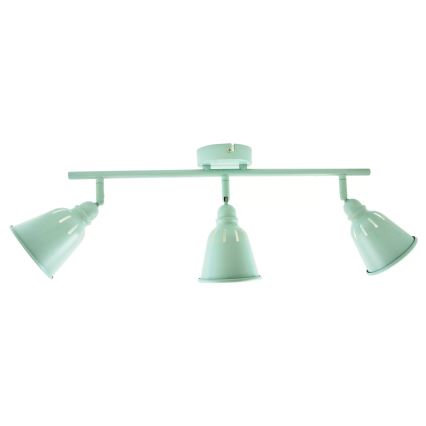 Spotlampe FIONA 3xE14/8W/230V grøn
