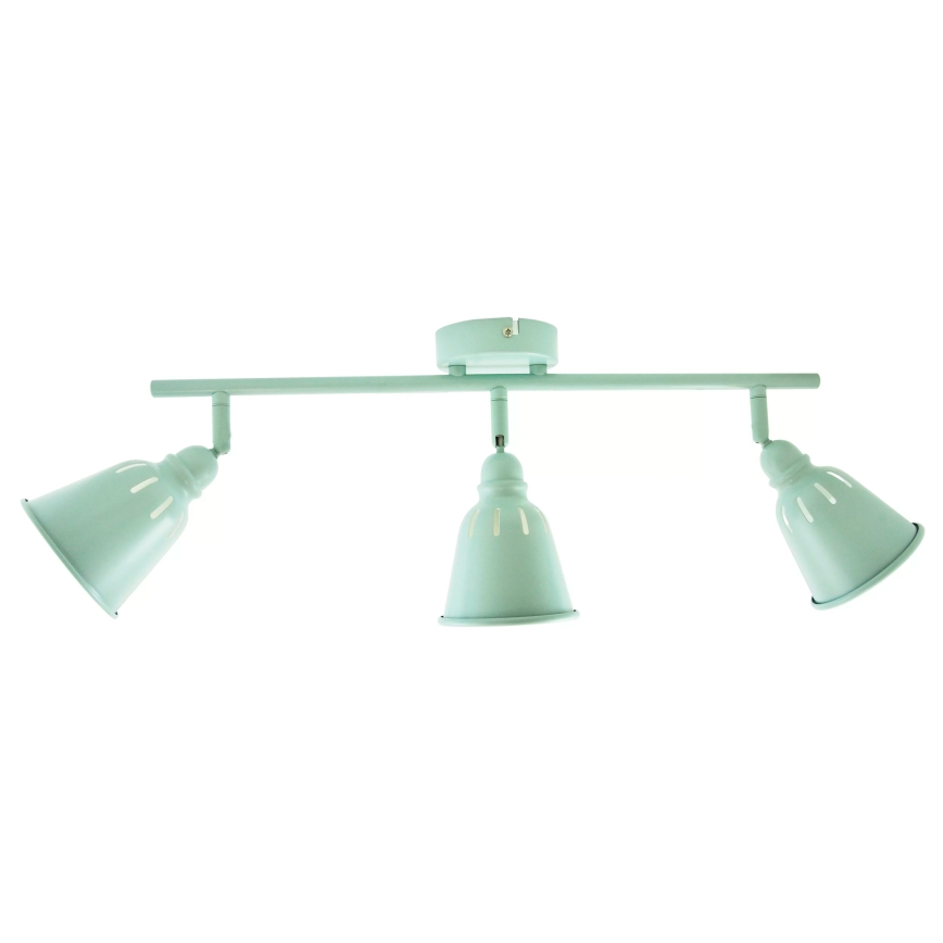 Spotlampe FIONA 3xE14/8W/230V grøn