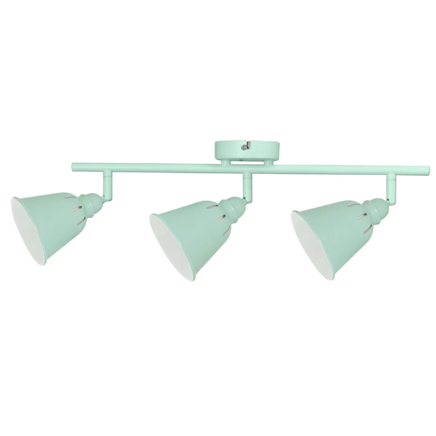 Spotlampe FIONA 3xE14/8W/230V grøn