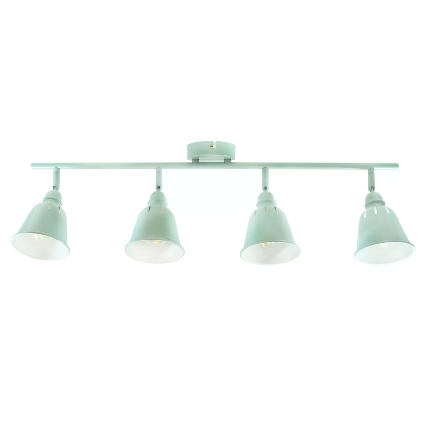 Spotlampe FIONA 4xE14/8W/230V grøn
