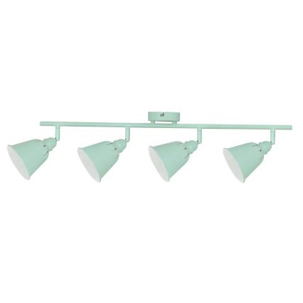 Spotlampe FIONA 4xE14/8W/230V grøn