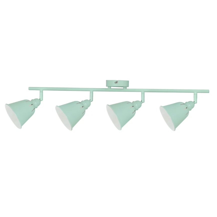Spotlampe FIONA 4xE14/8W/230V grøn