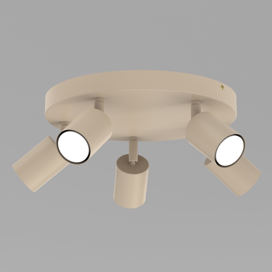 Spotlampe FUN 5xGU10/8W/230V beige