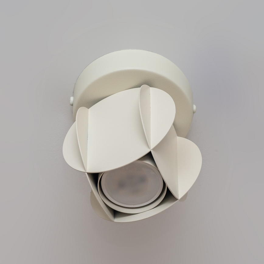 Spotlampe GAMBIT 1xGU10/10W/230V hvid