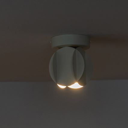 Spotlampe GAMBIT 1xGU10/10W/230V hvid