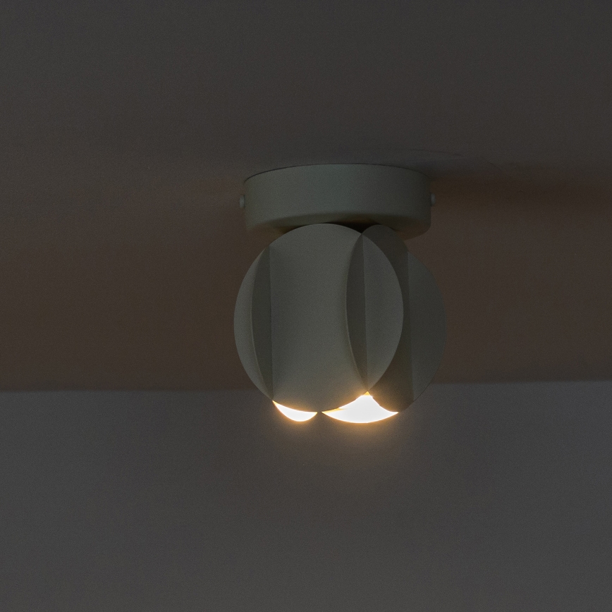 Spotlampe GAMBIT 1xGU10/10W/230V hvid