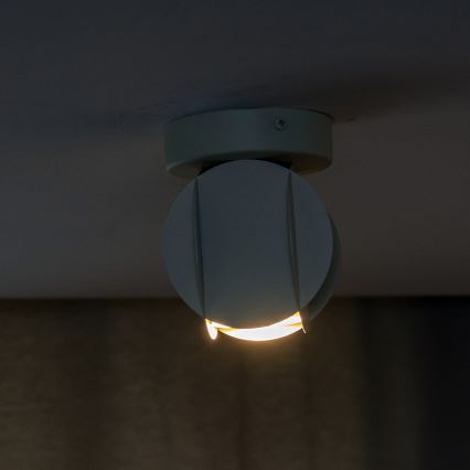 Spotlampe GAMBIT 1xGU10/10W/230V hvid