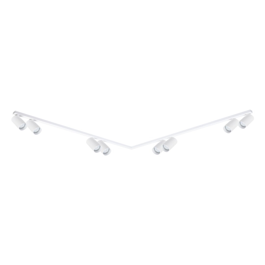 Spotlampe HERO SPOT 8xGU10/9W/230V hvid