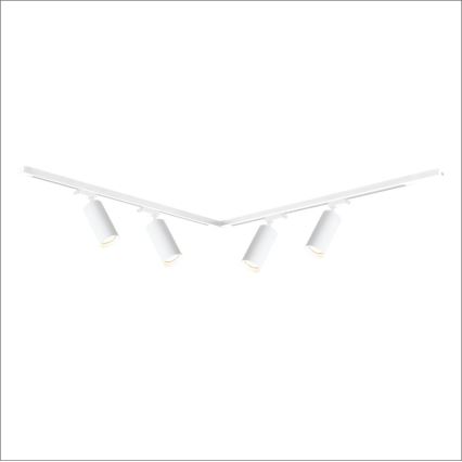 Spotlampe i skinnesystem MICA 4xGU10/10W/230V hvid