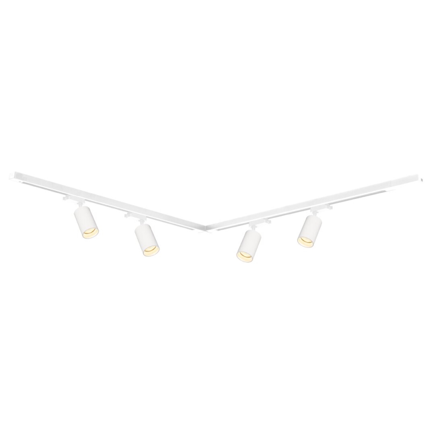 Spotlampe i skinnesystem PIPE 4xGU10/10W/230V hvid
