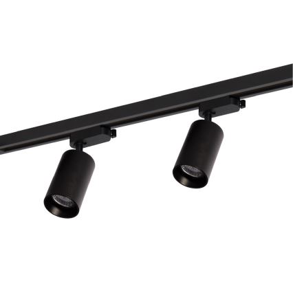 Spotlampe i skinnesystem PIPE 4xGU10/10W/230V sort