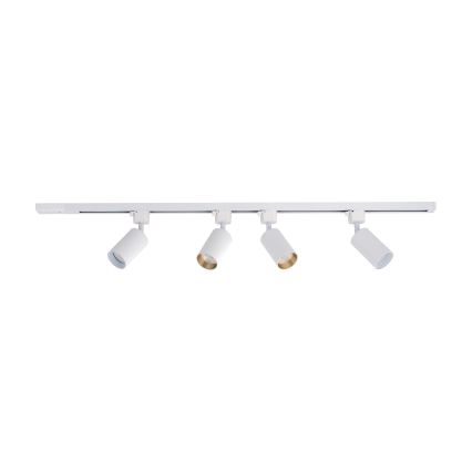 Spotlampe i skinnesystem TRACER 4xGU10/10W/230V 1 m hvid