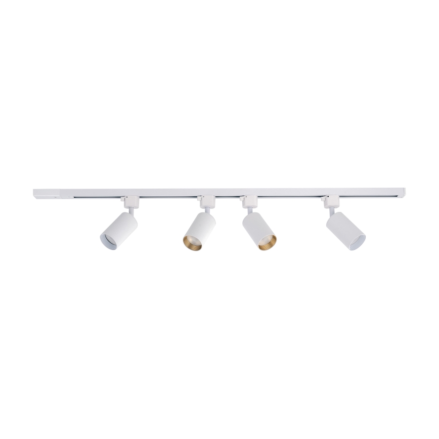 Spotlampe i skinnesystem TRACER 4xGU10/10W/230V 1 m hvid