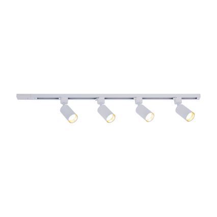 Spotlampe i skinnesystem TRACER 4xGU10/10W/230V 1 m hvid