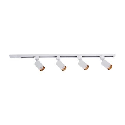 Spotlampe i skinnesystem TRACER 4xGU10/10W/230V 1 m hvid