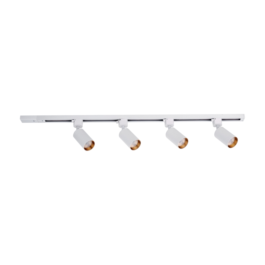 Spotlampe i skinnesystem TRACER 4xGU10/10W/230V 1 m hvid