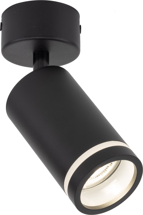 Spotlampe JET 1xGU10/10W/230V sort