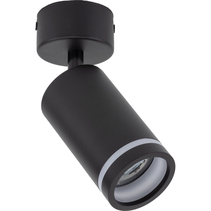 Spotlampe JET 1xGU10/10W/230V sort