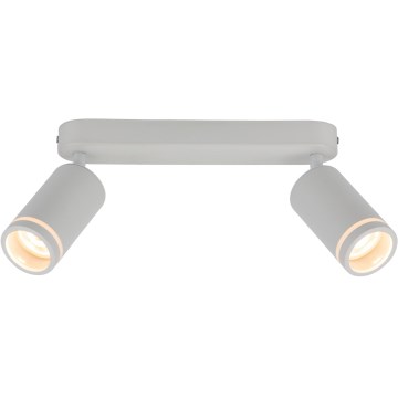 Spotlampe JET 2xGU10/10W/230V hvid
