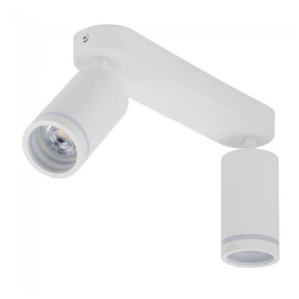 Spotlampe JET 2xGU10/10W/230V hvid