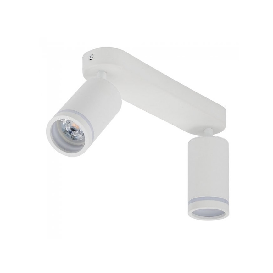 Spotlampe JET 2xGU10/10W/230V hvid