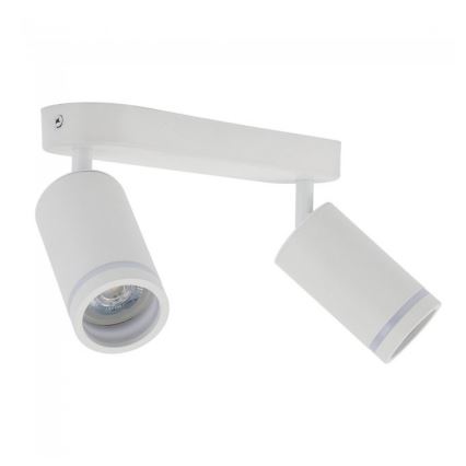 Spotlampe JET 2xGU10/10W/230V hvid