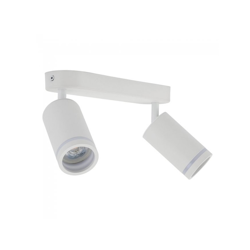 Spotlampe JET 2xGU10/10W/230V hvid