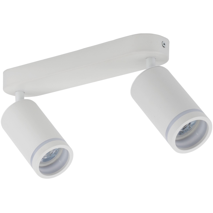 Spotlampe JET 2xGU10/10W/230V hvid