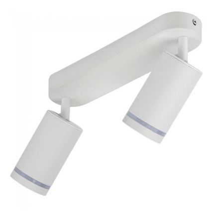 Spotlampe JET 2xGU10/10W/230V hvid