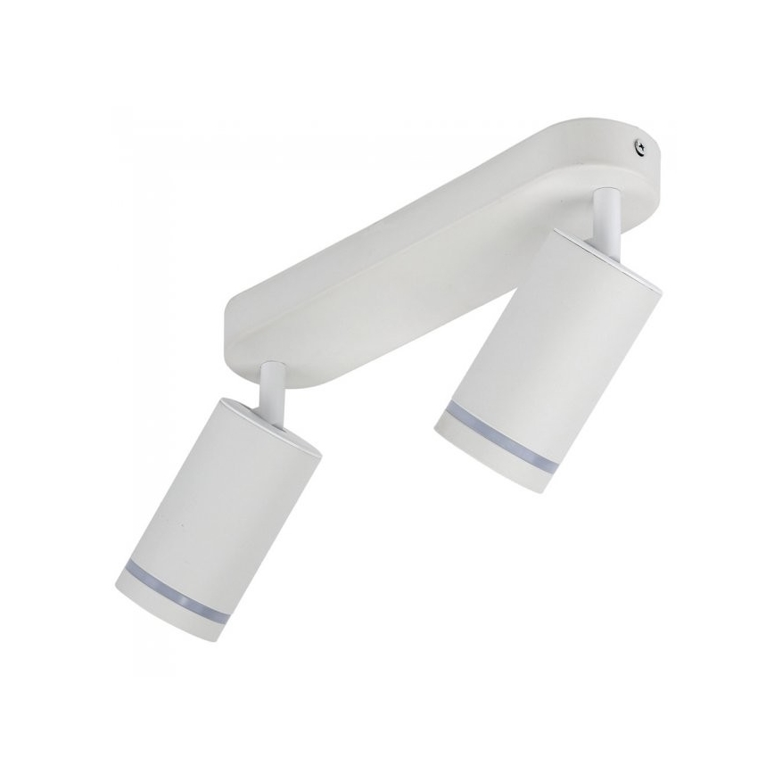 Spotlampe JET 2xGU10/10W/230V hvid