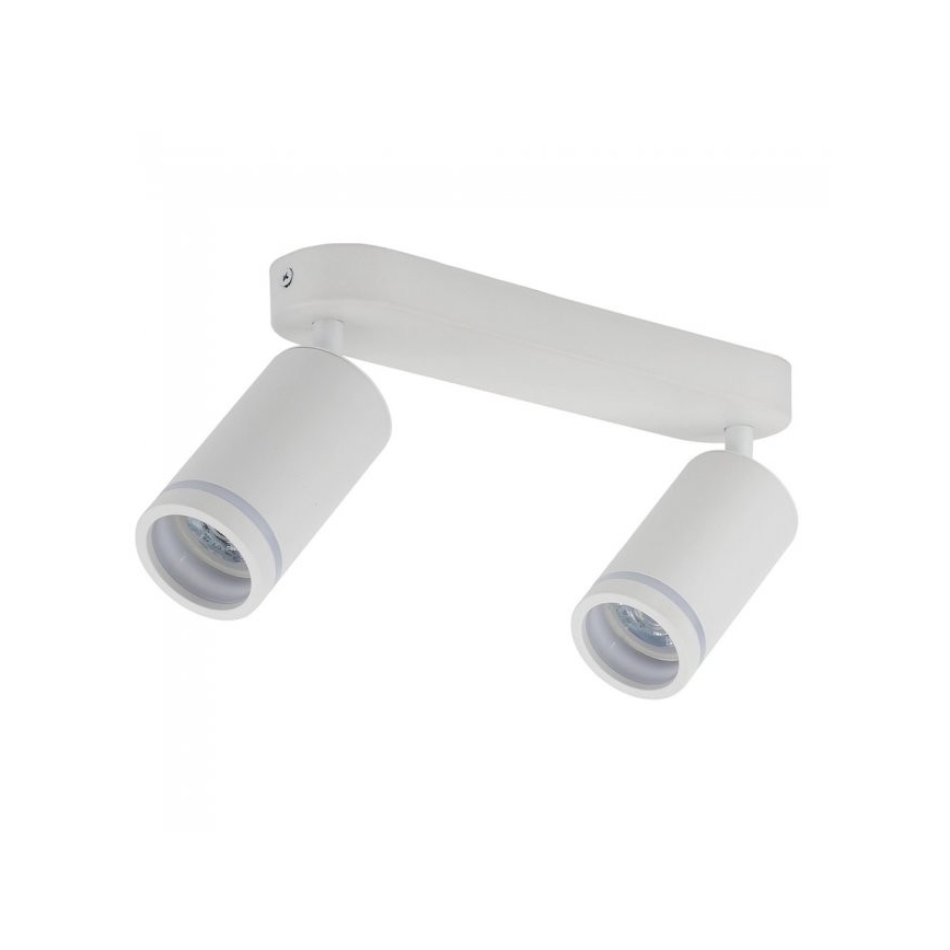 Spotlampe JET 2xGU10/10W/230V hvid