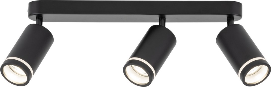 Spotlampe JET 3xGU10/10W/230V sort