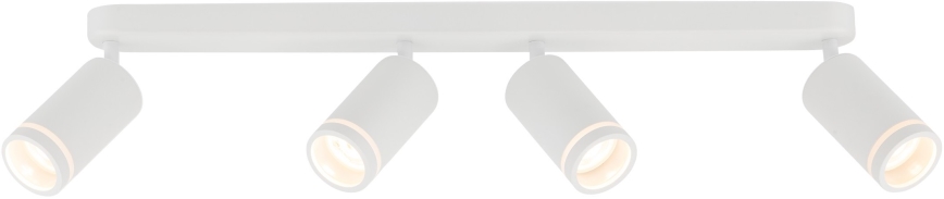 Spotlampe JET 4xGU10/10W/230V hvid