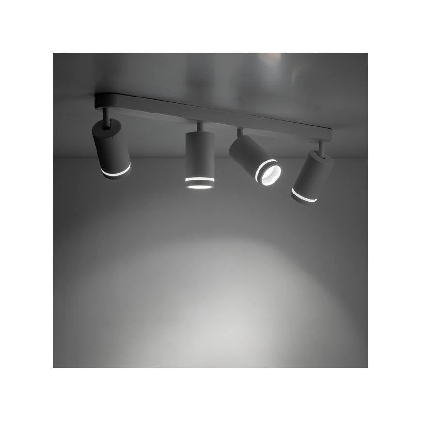 Spotlampe JET 4xGU10/10W/230V hvid