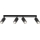 Spotlampe JET 4xGU10/10W/230V sort