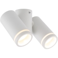 Spotlampe JET SÆT 2xGU10/10W/230V hvid
