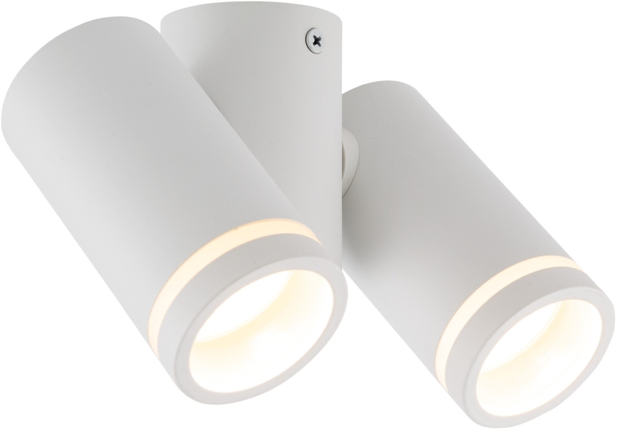 Spotlampe JET SÆT 2xGU10/10W/230V hvid
