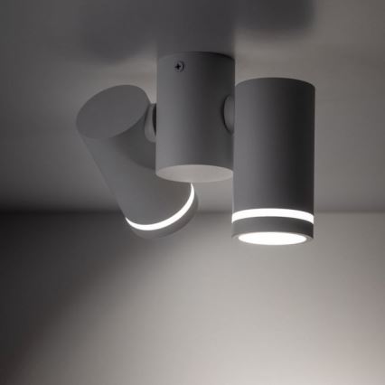 Spotlampe JET SÆT 2xGU10/10W/230V hvid