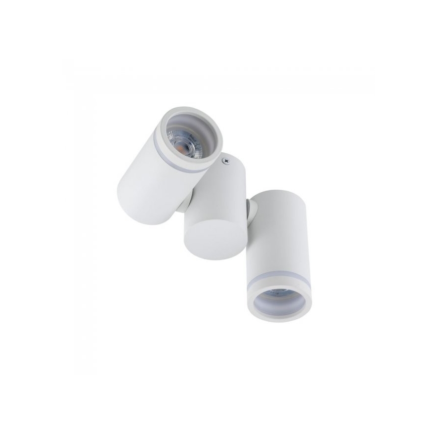 Spotlampe JET SÆT 2xGU10/10W/230V hvid