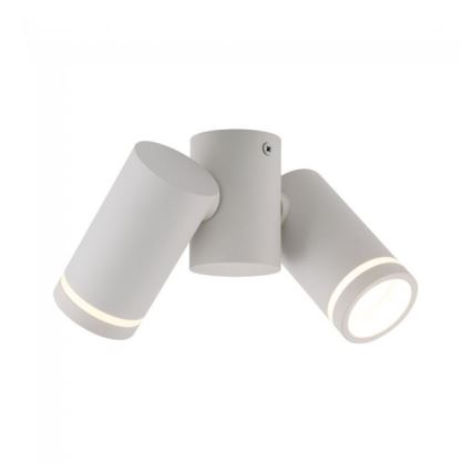 Spotlampe JET SÆT 2xGU10/10W/230V hvid